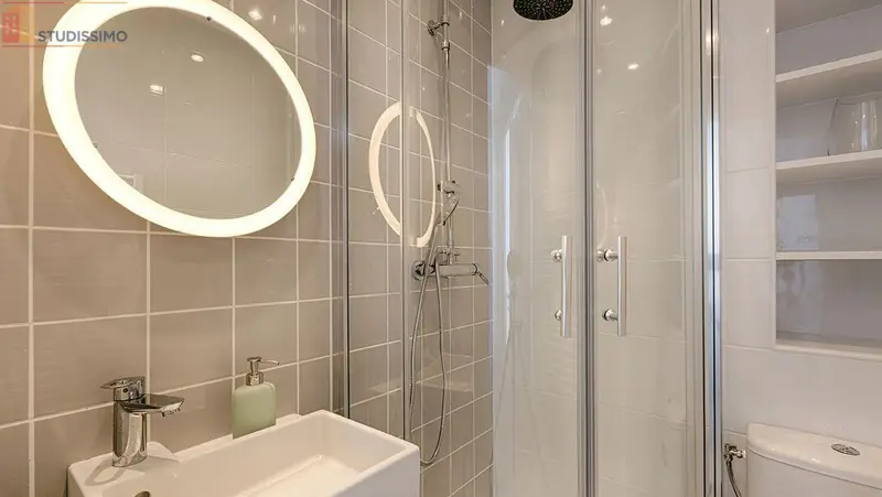 Studio meublé 15m² Paris 20e - Haut de gamme, lumineux - Photo 1