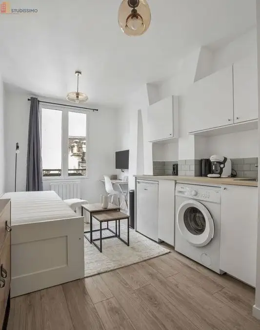 Studio meublé 13m² Paris 3e - Meublé, 3e étage - Photo 11