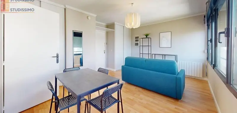 Studio meublé 26m² Lyon 8e - Lumineux, étage élevé - Photo 9