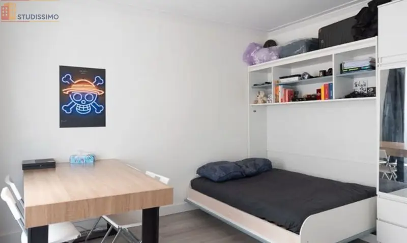 Studio 29m² Paris 17e - Meublé, étage 3/5 - Photo 1