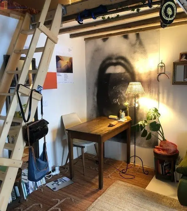 Studio meublé 19m² Paris 17e Batignolles - Mezzanine, lumineux - Photo 3