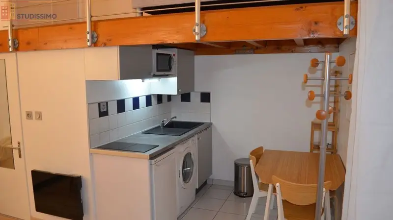 Studio meublé 27m² Lyon 2e - Centre, proche Rue Mercière - Photo 9