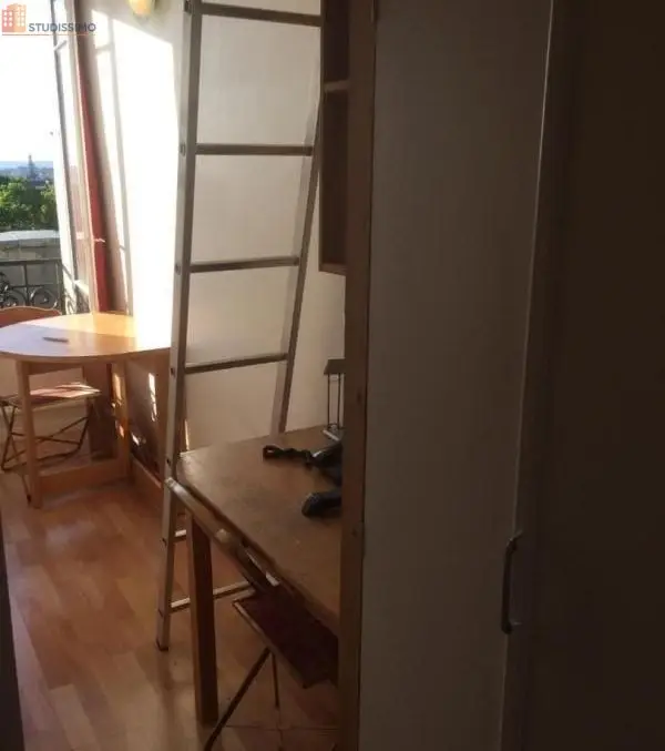 Studio meublé 16m² Paris 17e - Lumineux, 8e étage - Photo 8