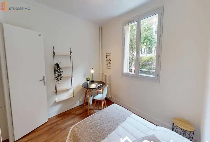 Studio meublé 13m² Paris 17e - Calme, lumineux - Photo 6