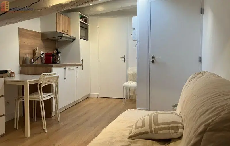 Studio meublé 16m² Saint-Genis-Laval - Mansardé, centre-ville - Photo 13