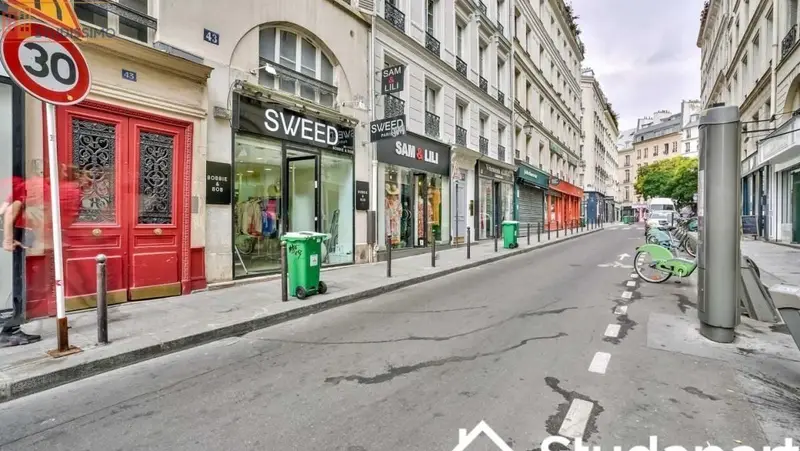 Studio meublé 15m² Paris 2e - Étage élevé, meublé - Photo 8