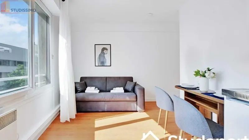 Studio meublé 13m² Paris 15e - Lumineux - Photo 4