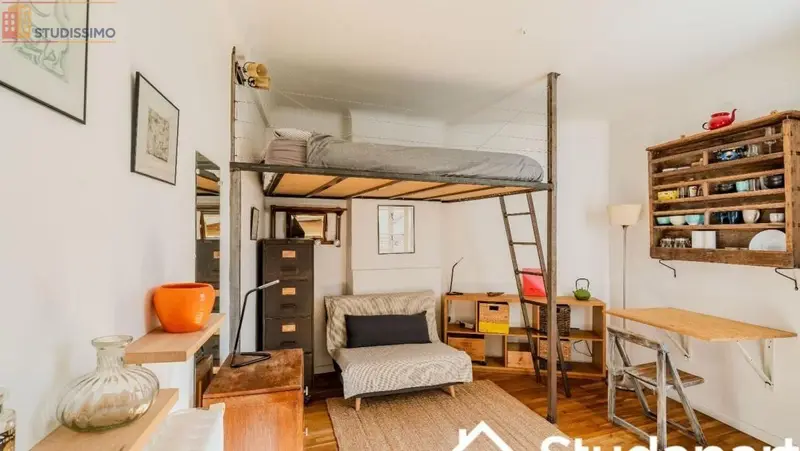 Studio meublé 16m² Paris 20e - Meublé, 3e étage - Photo 7