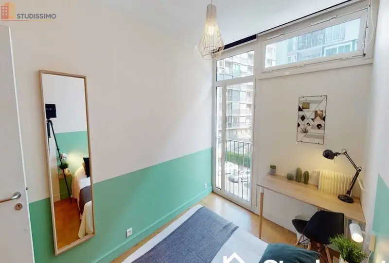 Studio meublé 10m² Paris 15e - Calme, lumineux - Photo 4