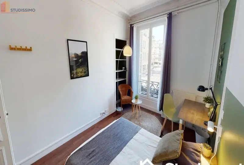 Studio meublé 14m² Paris 8e - Meublé, 1er étage - Photo 2