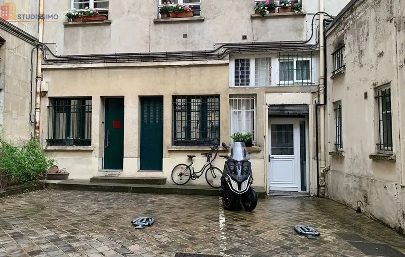 Studio meublé 27m² Paris 3e Marais - Disponible, immediate - Photo 1