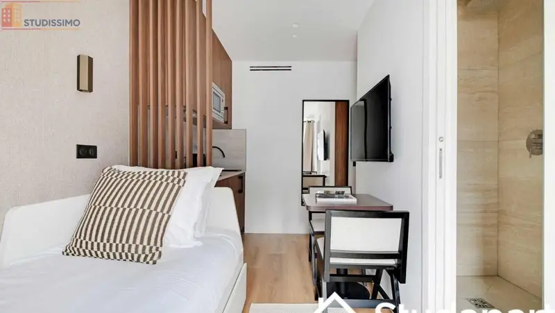 Studio meublé 11m² Paris 16e - Calme, 6e étage - Photo 9