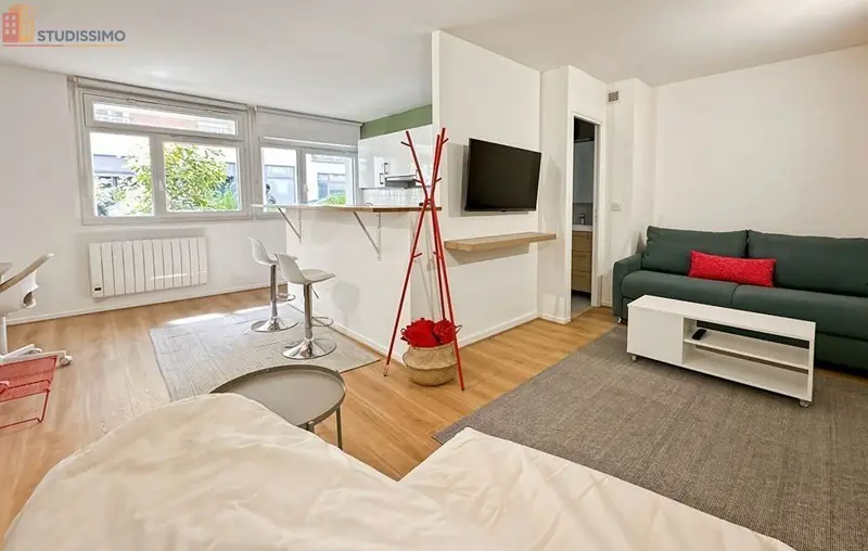 Studio meublé 29m² Paris 15e - Meublé, 1 pièce - Photo 4