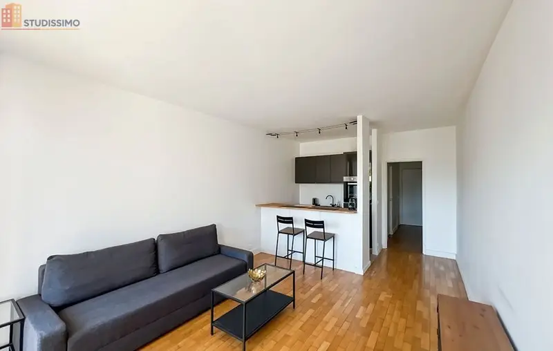 Studio meublé 32m² Paris 16e - Lumineux, étage élevé - Photo 5
