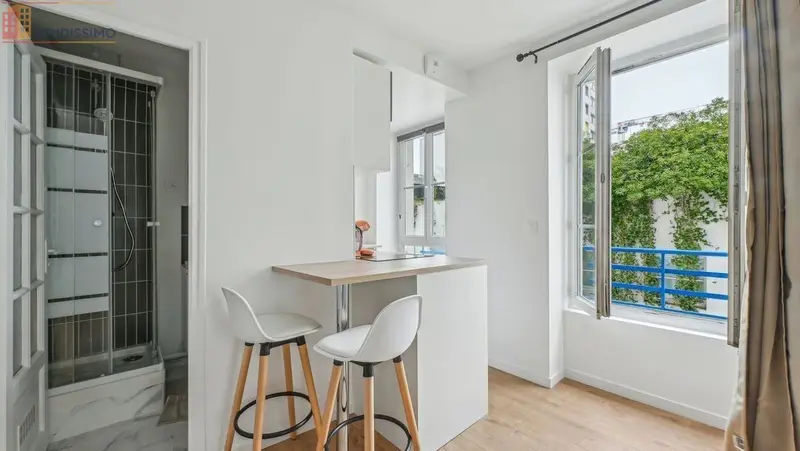 Studio meublé 26m² Paris 18e - Meublé, 2e étage - Photo 19