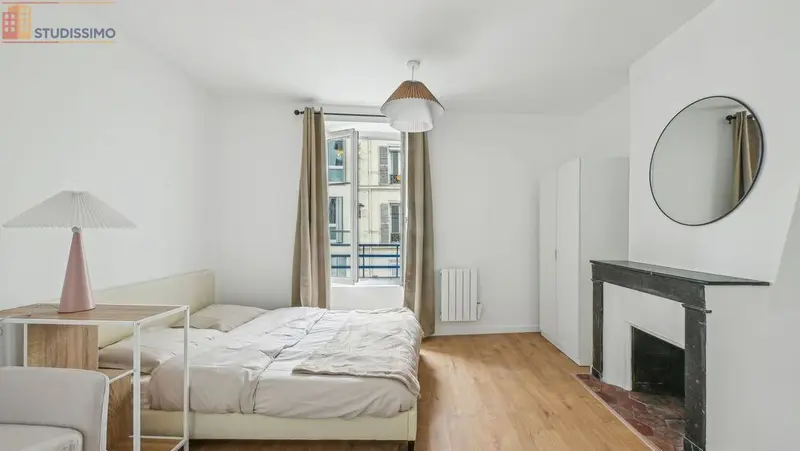 Studio meublé 26m² Paris 18e - Meublé, 2e étage - Photo 11