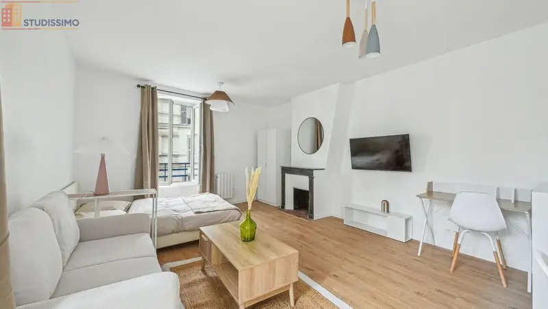 Studio meublé 26m² Paris 18e - Meublé, 2e étage - Photo 10