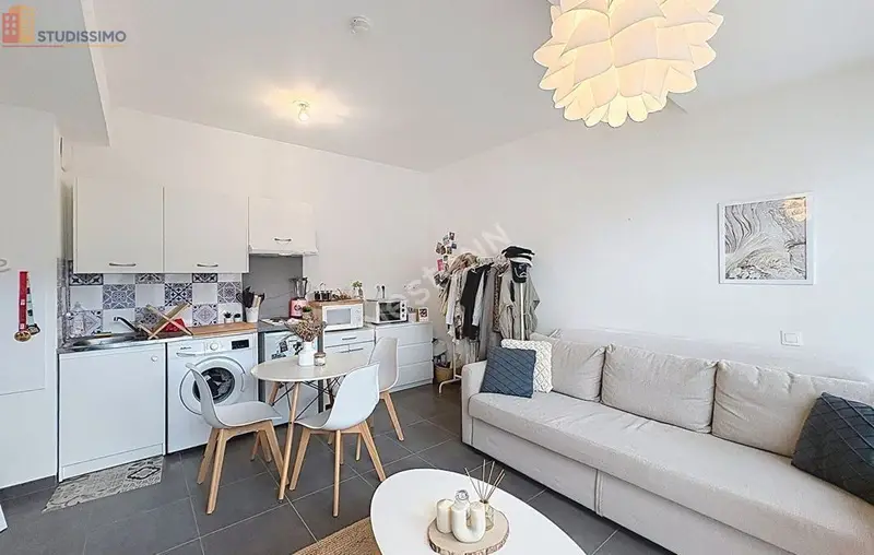Studio 28m² Tours 37000 - Étage 2/5, DPE C - Photo 5