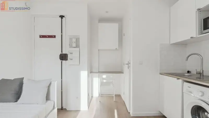 Studio meublé 13m² Paris 14e - Meublé, 3e étage - Photo 9