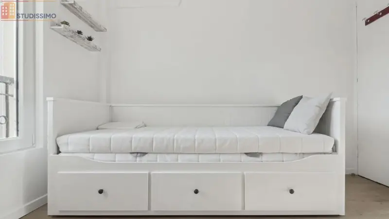 Studio meublé 13m² Paris 14e - Meublé, 3e étage - Photo 4