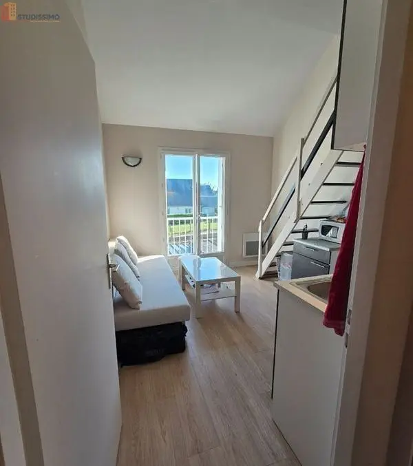 Studio 23m² Joué-lès-Tours - Duplex rénové, parking - Photo 14