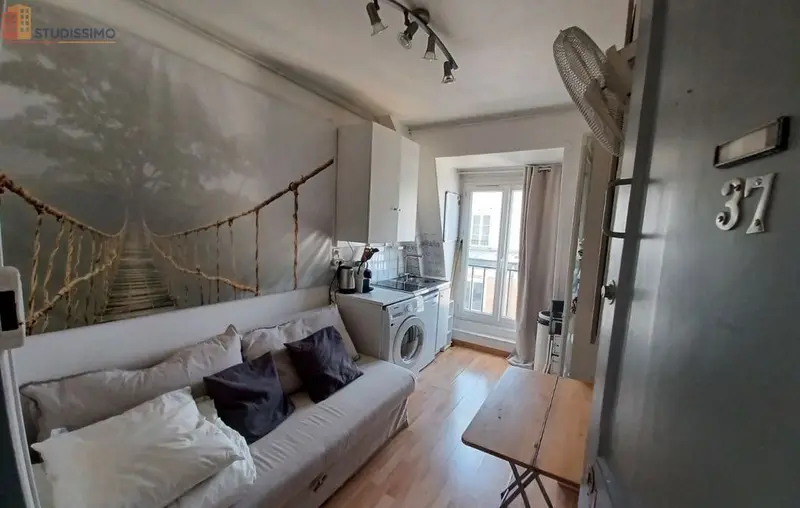 Studio 10m² Paris 16e - Lumineux, meublé - Photo 3