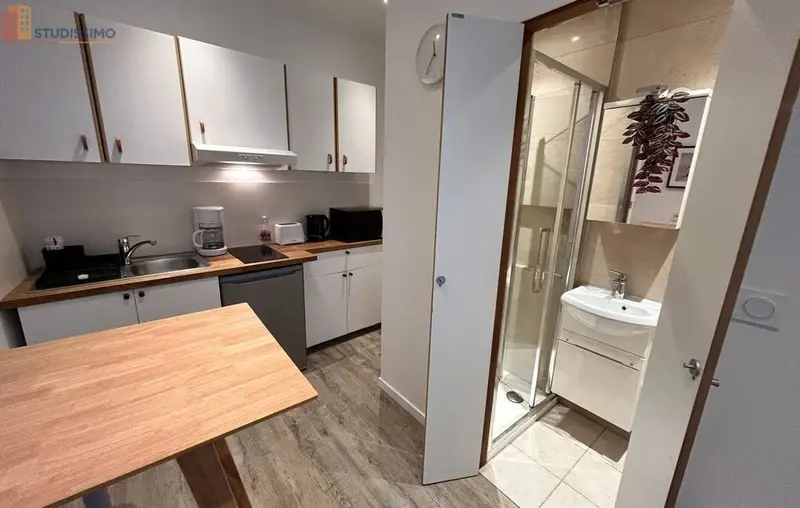 Studio meublé 19m² Paris 14e - Chambre indépendante, accès cour - Photo 1