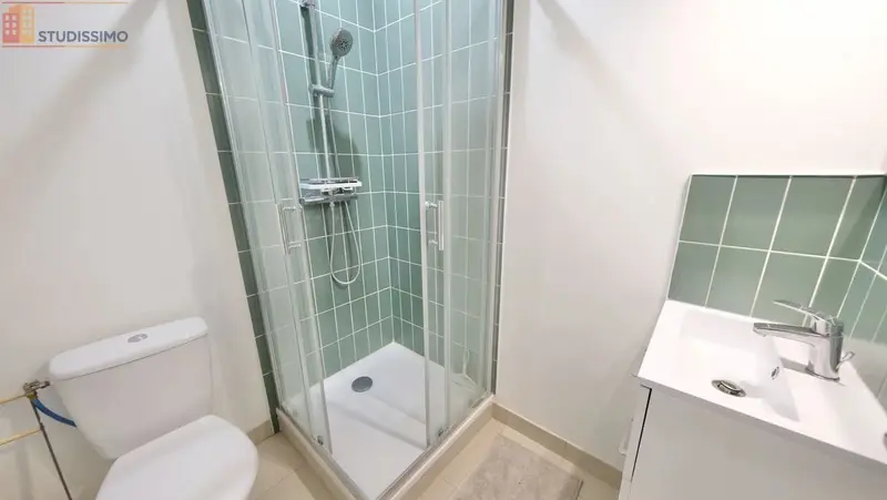 Studio meublé 24m² Bron - Meublé, DPE B - Photo 8