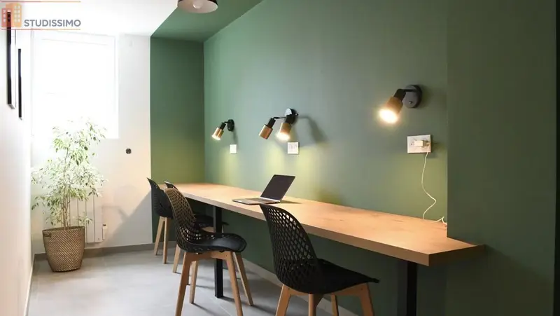 Studio meublé 24m² Bron - Meublé, DPE B - Photo 4