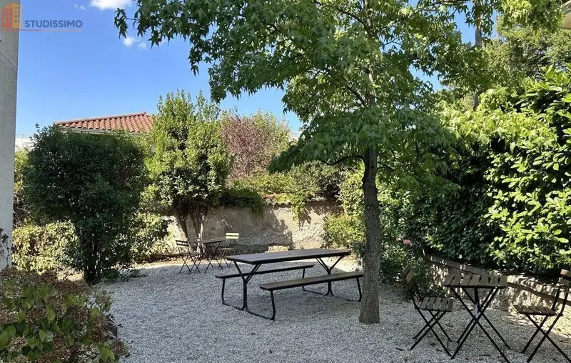 Studio meublé 24m² Bron - Meublé, DPE B - Photo 1