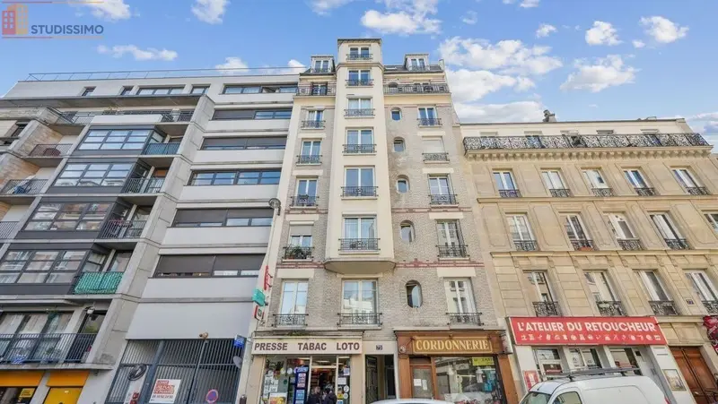 Studio meublé 21m² Paris 13e - Étage élevé, lumineux - Photo 11