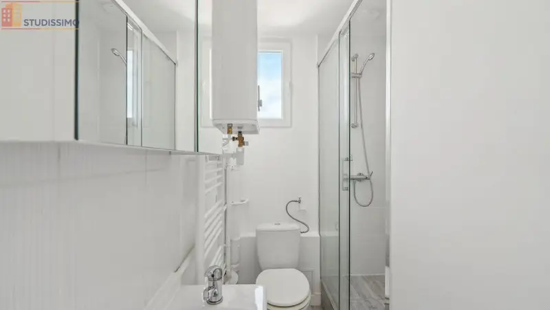 Studio meublé 21m² Paris 13e - Étage élevé, lumineux - Photo 7
