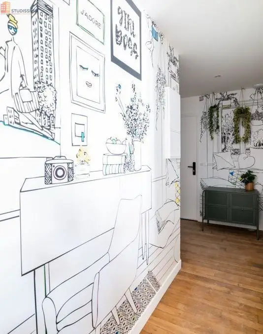 Studio meublé 28m² Paris 19e - Joli, décoré - Photo 3