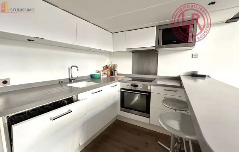 Studio meublé 32m² Paris 9e - Meublé, lumineux - Photo 11