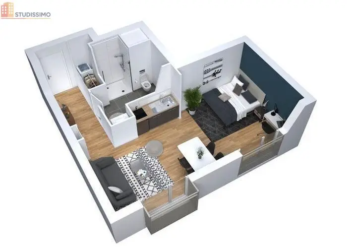 Studio 17m² Joué-lès-Tours - Verdéa - Photo 6