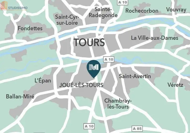 Studio 17m² Joué-lès-Tours - Verdéa - Photo 5