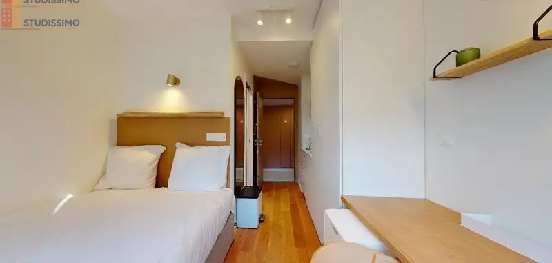 Studio meublé 13m² Paris 17e - 5e étage, lumineux - Photo 14