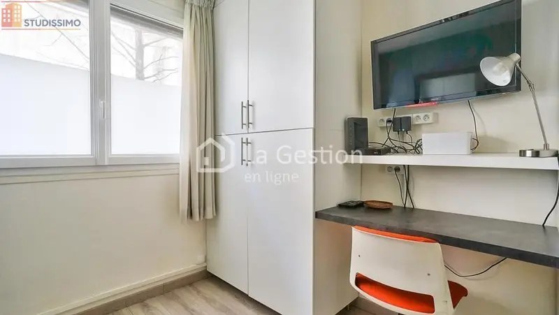 Studio meublé 13m² Paris 11e - Meublé, 1 pièce - Photo 1