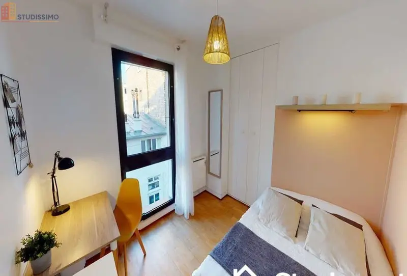 Studio meublé 9m² Paris 15e - Calme, lumineux - Photo 7