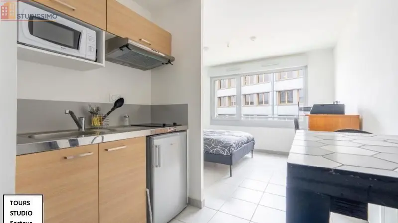 Studio 21m² Tours 37200 - Photo 2