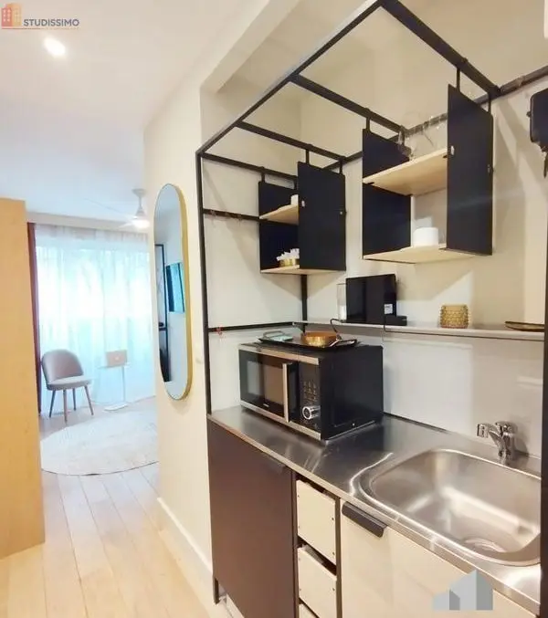 Studio meublé 14m² Paris 16e - Meublé, 1 pièce - Photo 3
