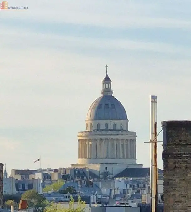 Studio 24m² Paris 13e - Vue Panthéon, meublé - Photo 2