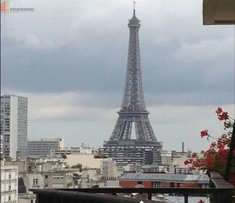 Studio meublé 10m² Paris 15e - Étage élevé, calme - Photo 9