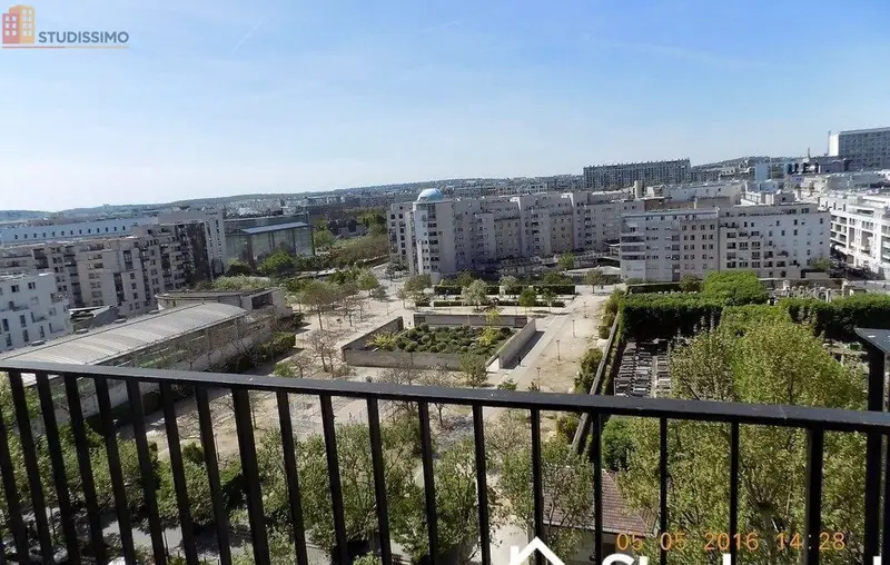 Studio meublé 10m² Paris 15e - Étage élevé, calme - Photo 2