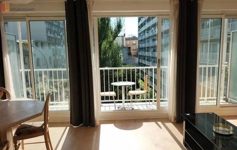 Studio 25m² Paris 19e - Lumineux, terrasse - Photo 1