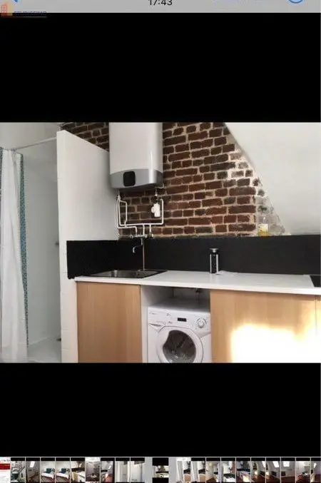 Studio meublé 11m² Paris 17e - Dernier étage, calme - Photo 2