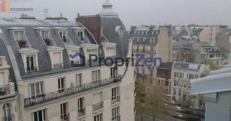Studio meublé 9m² Paris 17e - Dernier étage, lumineux - Photo 9