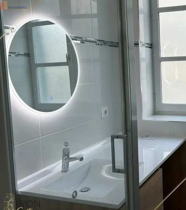 Studio meublé 48m² Lyon 4e - Lumineux, étage 3 - Photo 2