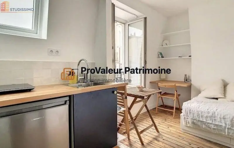 Studio meublé 15m² Paris 10e - Dernier étage, lumineux - Photo 6
