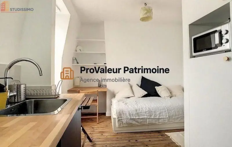 Studio meublé 15m² Paris 10e - Dernier étage, lumineux - Photo 3